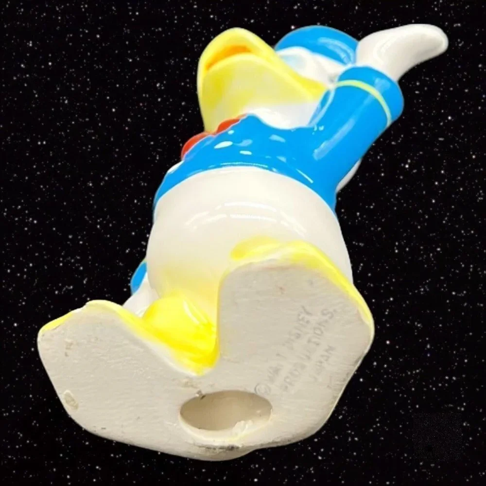 Walt Disney World Donald Duck Japanese Figure Figurine Japan Ceramic‎ 3”T 2”W
